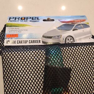 Propel Paddle Gear rooftop kayak carrier
